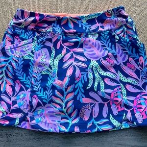 Lilly Pulitzer Sabbia Skort pattern, Otster Bay size small